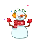 Snowman stiker 🕺