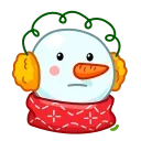Snowman emoji 🤢