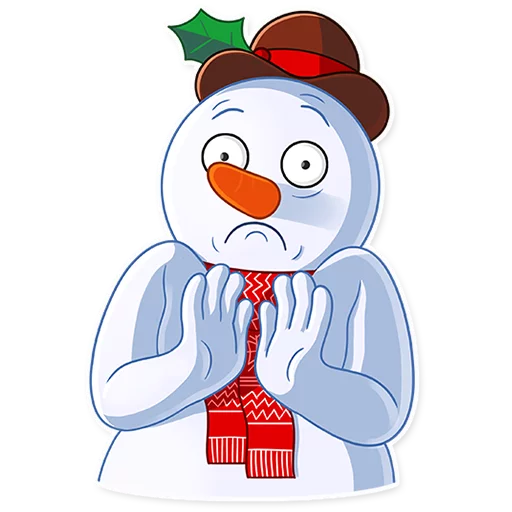 Snowy Buddy emoji 