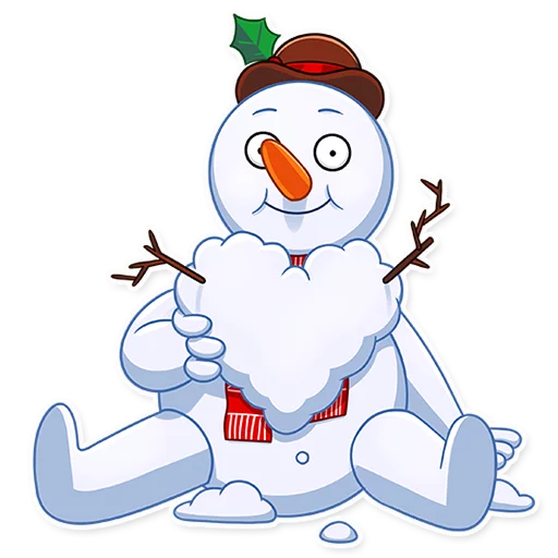 Telegram stiker «Snowy Buddy» ❤