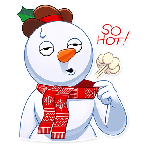 Telegram Sticker «Snowy Buddy» 🔥