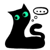 Black Cat emoji 🐈‍⬛