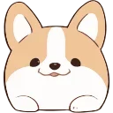 Telegram emoji Soft Corgi