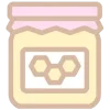 Эмодзи Telegram «Pink and brown» 🩷