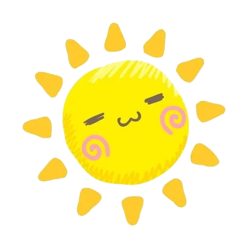 Солнышки emoji 🌞