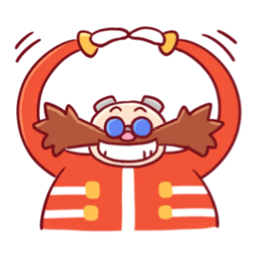 Sonic Cute Emoji UA stiker 👌