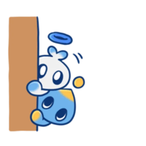 Стикер Sonic Cute Emoji UA 👀