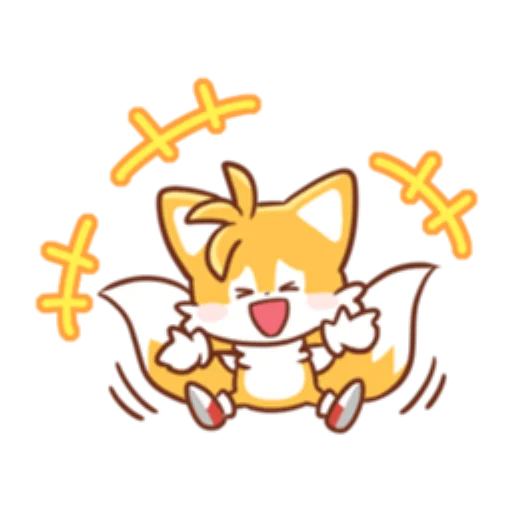 Стикер Sonic Cute Emoji UA 😂