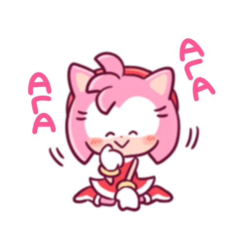 Стикер Sonic Cute Emoji UA 😄