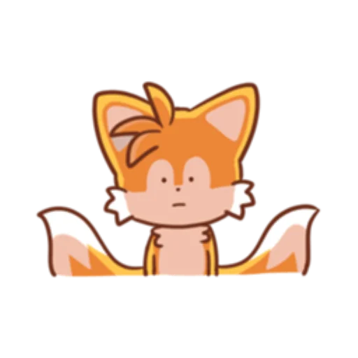 Telegram Sticker «Sonic Cute Emoji UA» 😶