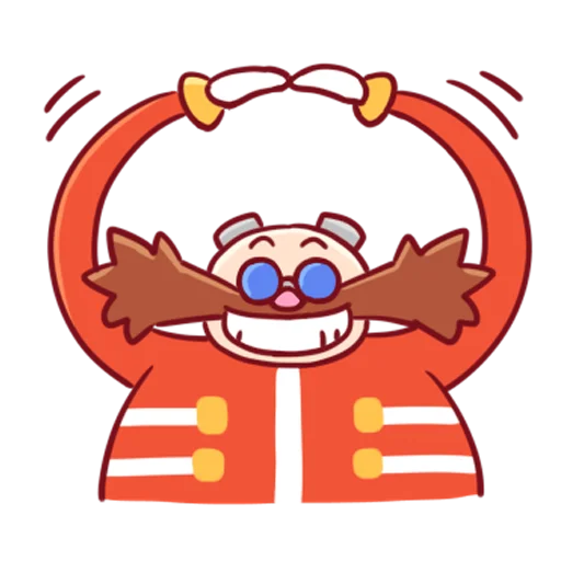 Sonic Cute Emoji sticker 😁