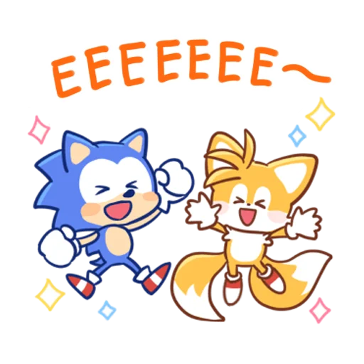 Эмодзи Sonic Cute Emoji ☺️