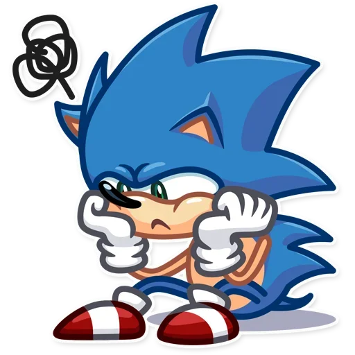Sonic stiker 😠
