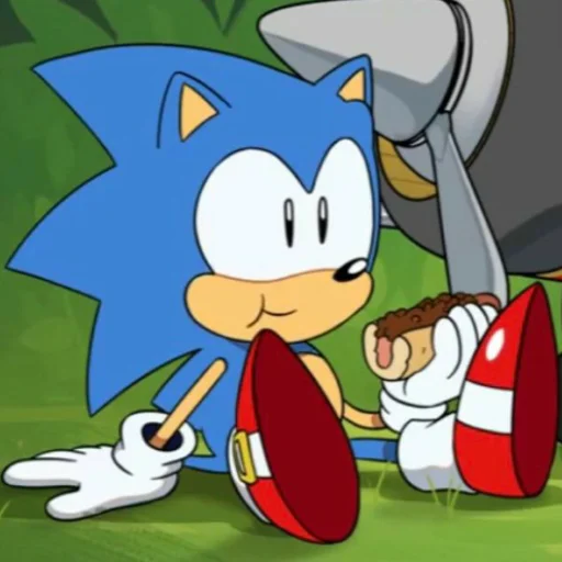 Sonic the hedgehog emoji 😋