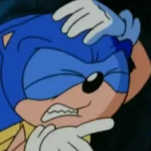 Sonic the hedgehog sticker 😣