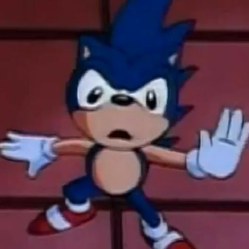 Sonic the hedgehog sticker 😧