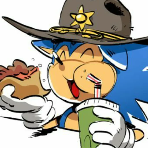 Telegram Sticker «Sonic the hedgehog» 😄