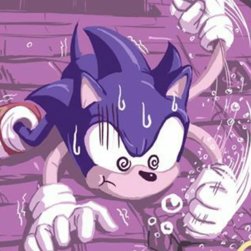 Sonic the hedgehog sticker 😵‍💫