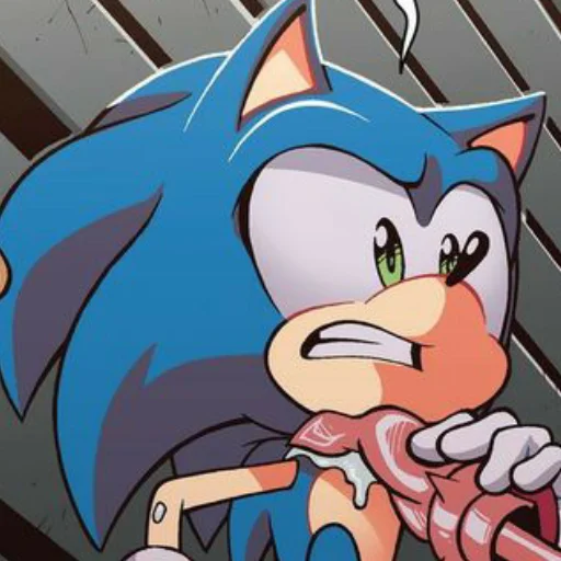 Sonic the hedgehog stiker 😰