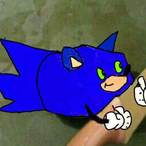Sonic the hedgehog emoji 👀