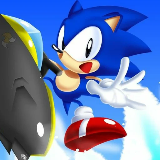 Sonic the hedgehog stiker 😺