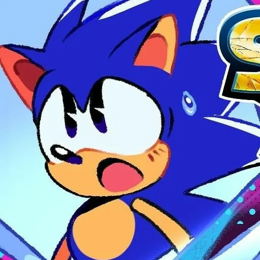 Telegram stiker «Sonic the hedgehog» 😥