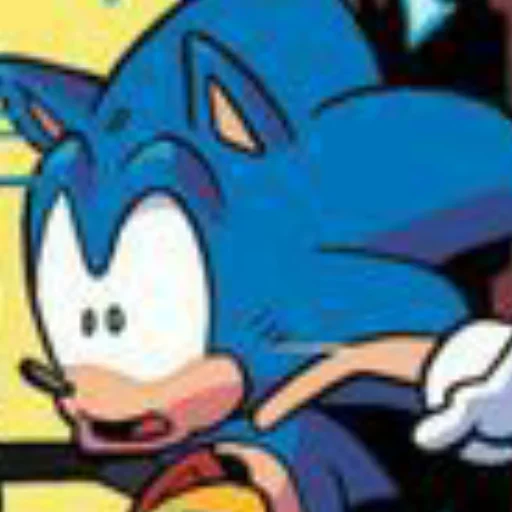 Sonic the hedgehog emoji 😳
