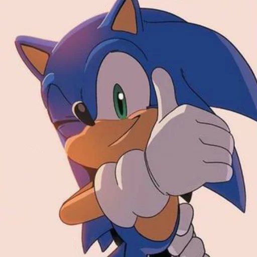 Sonic the hedgehog sticker 👍