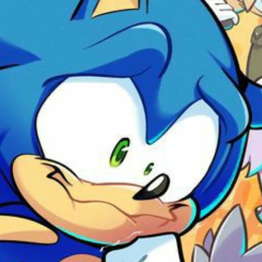 Sonic the hedgehog sticker 🤣