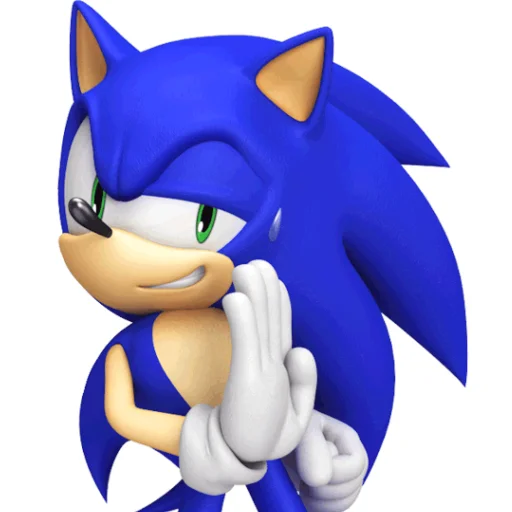 Стікер Telegram «Sonic the hedgehog» 😅