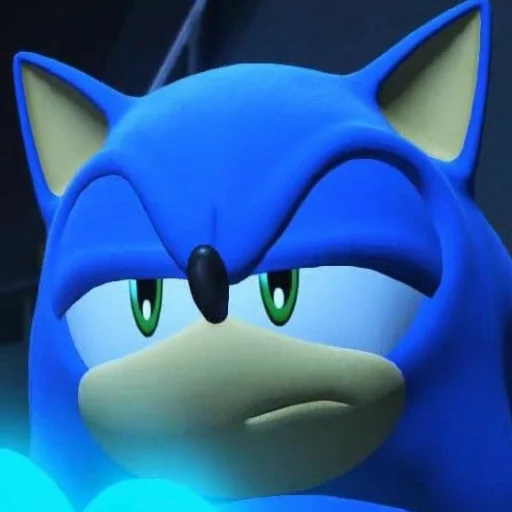 Sonic the hedgehog emoji 😑