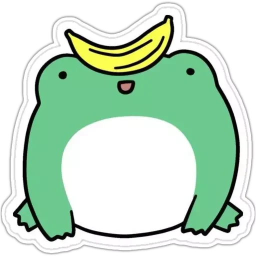 Telegram Sticker «🐸 Froggy» 🍌