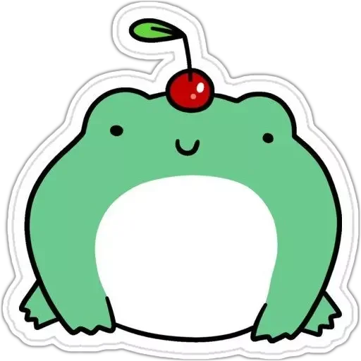  🐸 Froggy stiker 🍒