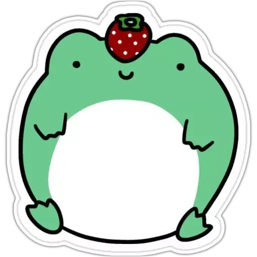Telegram stiker «🐸 Froggy» 🍓