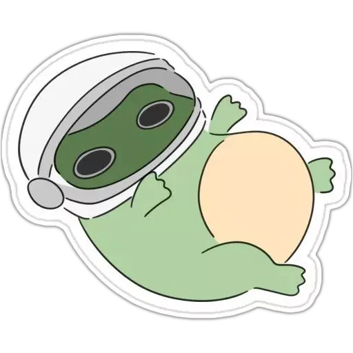 Telegram Sticker «🐸 Froggy» 💤