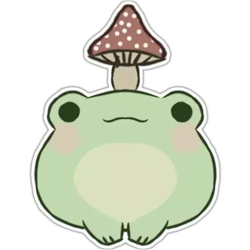  🐸 Froggy sticker 🍄
