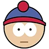 Telegram emojisi «South Park Brawl Pins» 😑