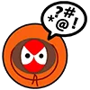 Telegram emojisi «South Park Brawl Pins» 🤬