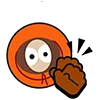 Telegram emojisi «South Park Brawl Pins» 👏