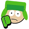 Telegram emojisi «South Park Brawl Pins» 👎