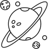 Telegram emoji «Космос | Space» 🌑