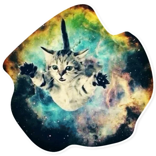 Эмодзи Space Cats ❤