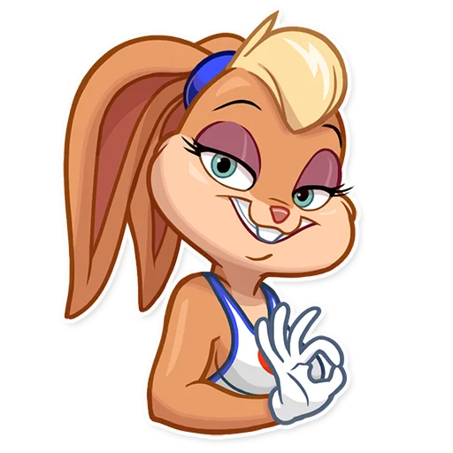 Стикер Telegram «Lola Bunny» 