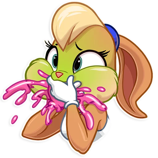 Lola Bunny emoji 🤢