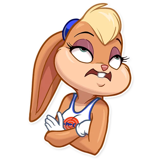 Lola Bunny emoji 😕