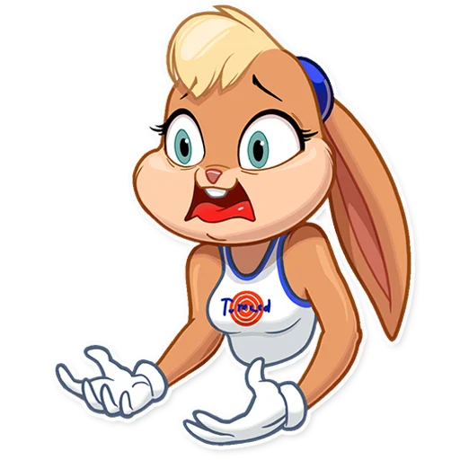 Lola Bunny sticker 😧