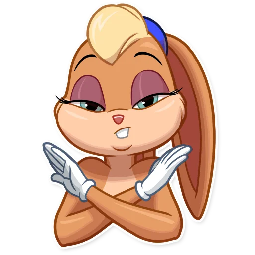 Lola Bunny stiker 🙅‍♀️