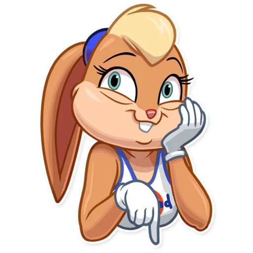 Telegram stiker «Lola Bunny» ☺️