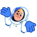 Astro Nate emoji 🤷‍♂️