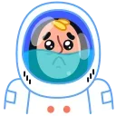 Astro Nate emoji 😭